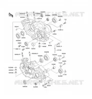 CARTER MOTEUR(S) pour Kawasaki KX250