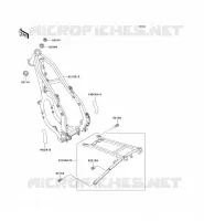 CH&Acirc;SSIS pour Kawasaki KX250