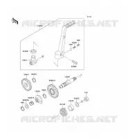 MECANISME DE KICK pour Kawasaki KX250