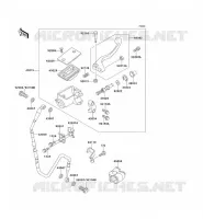 MAITRE CYLINDRE AV pour Kawasaki KX250