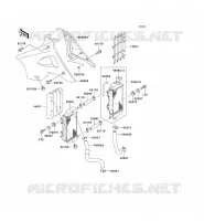 RADIATEUR pour Kawasaki KX250