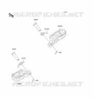 REPOSE PIED pour Kawasaki KX250