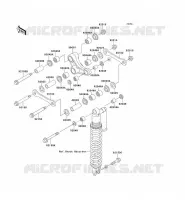SUSPENSION ARRI&Egrave;RE pour Kawasaki KX250