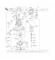 CARBURATEUR pour Kawasaki KX250