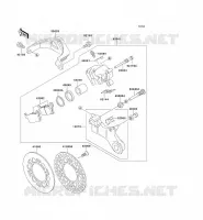 FREIN ARRIERE pour Kawasaki KX250