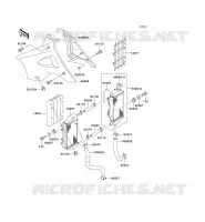 RADIATEUR pour Kawasaki KX250