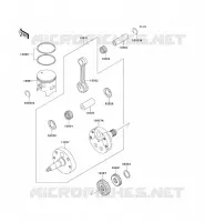 VILEBREQUIN/PISTON pour Kawasaki KX250
