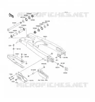 BRAS OSCILLANT pour Kawasaki KX250