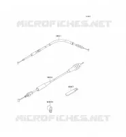CABLES pour Kawasaki KX250