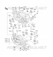CARTER MOTEUR(S) pour Kawasaki KX250