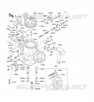 CULASSE/CYLINDRE pour Kawasaki KX250