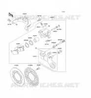 FREIN ARRIERE pour Kawasaki KX250