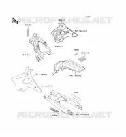 LABEL pour Kawasaki KX250