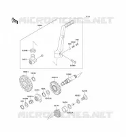 MECANISME DE KICK pour Kawasaki KX250