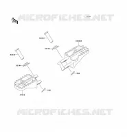 REPOSE PIED pour Kawasaki KX250