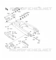BRAS OSCILLANT pour Kawasaki KX250