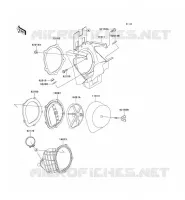 FILTRE A AIR pour Kawasaki KX250