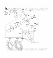 FREIN ARRIERE pour Kawasaki KX250