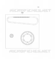 KIT CHAINE pour Kawasaki KX250