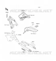 LABEL pour Kawasaki KX250