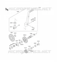 MECANISME DE KICK pour Kawasaki KX250