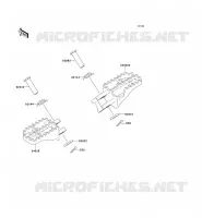 REPOSE PIED pour Kawasaki KX250