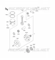 VILEBREQUIN/PISTON pour Kawasaki KX250