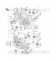 CARTER MOTEUR(S) pour Kawasaki KX250