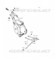 CH&Acirc;SSIS pour Kawasaki KX250