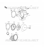 FILTRE A AIR pour Kawasaki KX250