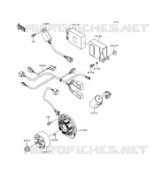 G&Eacute;N&Eacute;RATEUR pour Kawasaki KX250