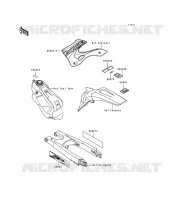 LABEL pour Kawasaki KX250