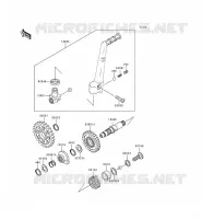 MECANISME DE KICK pour Kawasaki KX250