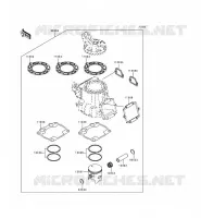 PIECE EN OPTION pour Kawasaki KX250