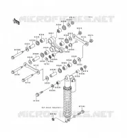 SUSPENSION pour Kawasaki KX250