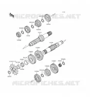 TRANSMISSION pour Kawasaki KX250