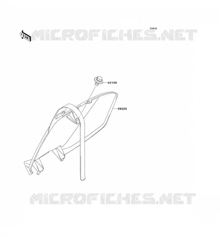 ACCESSOIRE Kawasaki TOUT-TERRAIN 250 2003 KX250  KX250-M1