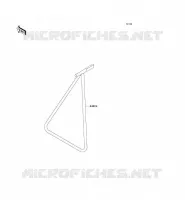 BEQUILLES pour Kawasaki KX250F