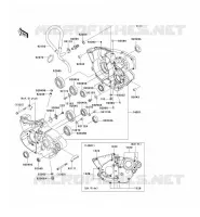 CARTER MOTEUR(S) pour Kawasaki KX250F