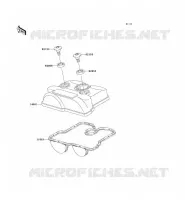 COUVRE CULASSE pour Kawasaki KX250F
