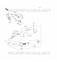 &Eacute;CHAPPEMENT pour Kawasaki KX250F