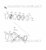 FILTRE A AIR pour Kawasaki KX250F