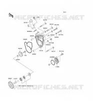 POMPE &Agrave; EAU pour Kawasaki KX250F