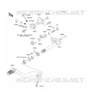 SELECTEUR pour Kawasaki KX250F
