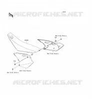 SELLE pour Kawasaki KX250F
