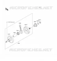 VILEBREQUIN pour Kawasaki KX250F