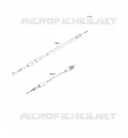 CABLES pour Kawasaki KX250