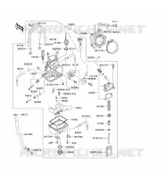 CARBURATEUR pour Kawasaki KX250