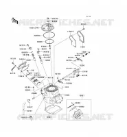 CULASSE/CYLINDRE pour Kawasaki KX250