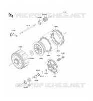EMBRAYAGE pour Kawasaki KX250